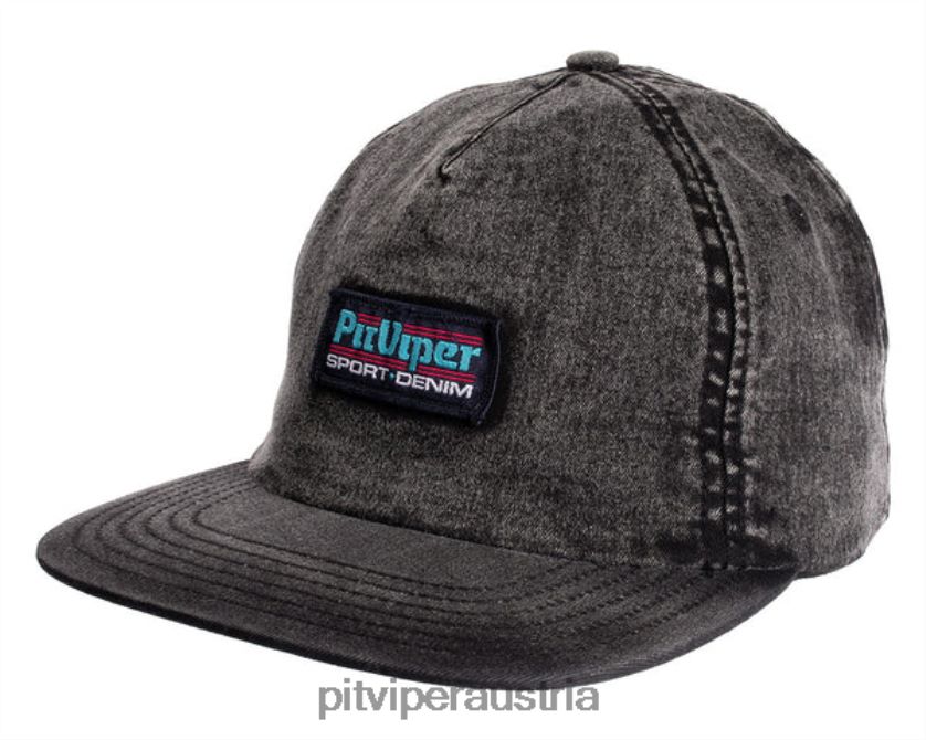 grubenotter österreich Unstrukturierte Sport-Denim-Mütze 046XX0168