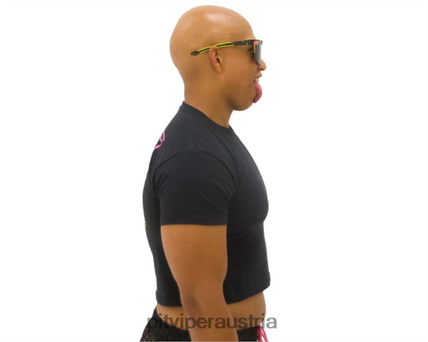 grubenotter österreich Kuss von einem rosa Crop-T-Shirt 046XX0171