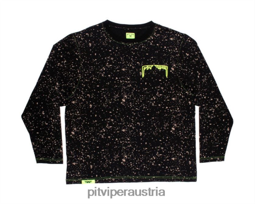 grubenotter österreich Langärmliges T-Shirt mit Underground-Schlüsselspielern 046XX0242